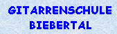 Gitarrennschule Biebertal